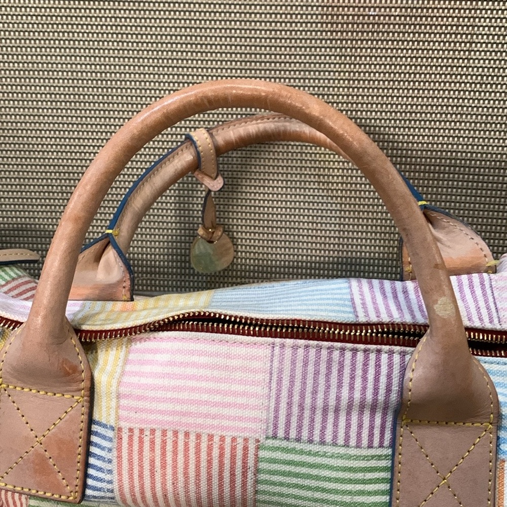 Dooney & Bourke striped patchwork bag - Picture 7 of 9